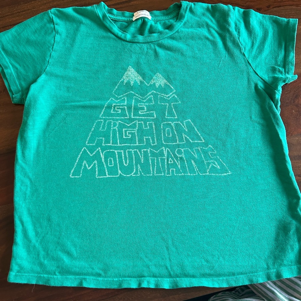 Graphic T by mother denim. NWOT